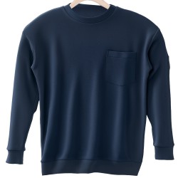 Pitkähihainen palosuojattu T-paita täysin puuvillainen 2XL tummansininen ammattikäyttöön