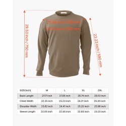 Pitkähihainen palosuojattu T-paita puuvillainen koko 2XL harmaa ammattikäyttöön