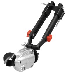 Porakoneeseen sopiva pelti- ja levyleikkuri 360-asteen kääntyvällä teräspäällä ruostumattomalle ja sinkitylle teräkselle