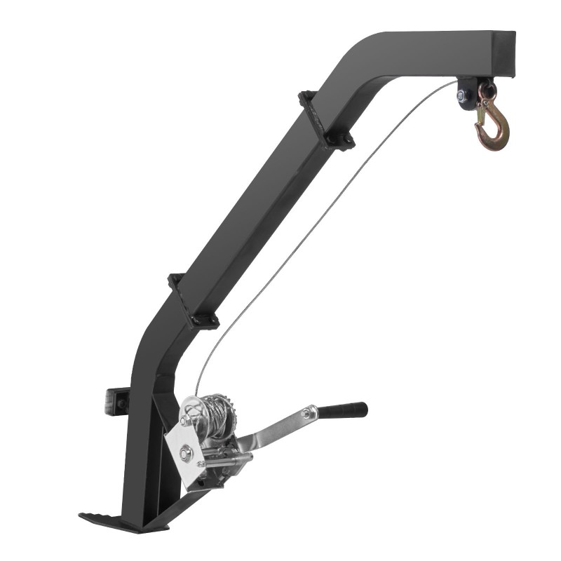 Puuhun kiinnitettävä riistanostin jauhemaalattu Q235-hiiliteräs 160 kg käsivinssi räikkäkiristyshihna