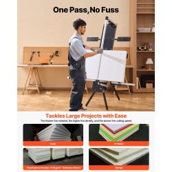 Kuumaleikkuri 200 watin vapaasti seisova 1150 mm leikkuupituus styroksille 6 lämpölankaa