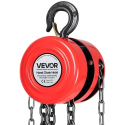 Ketjunostin 1 tonnin seosteräsrunko sinkitty teräsketju 6 metrin nostokorkeus