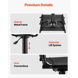 Metsästystuoli teräsrunkoinen korkeussäädettävä täysin kääntyvä taittuva kalastukseen retkeilyyn