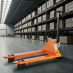 Haarukkavaunu käsikäyttöinen hiiliteräs kolmen tonnin kantavuus nailonpyörillä