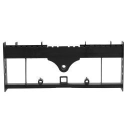 Lavahaarukkakehikko teräs 115 cm leveä 1814 kg kantavuus liukuohjattaviin kuormaajiin