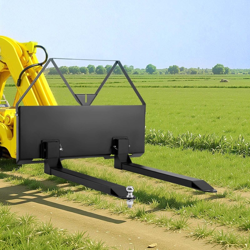 Kuormalavahaarukkakehikko teräs 1179 kilogramman nostokapasiteetti kaksituumaiset haarukat