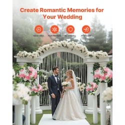 Keinotekoiset silkkiset ruusukukkapallot 10 kpl 450 mm hää- ja juhlasomistukseen