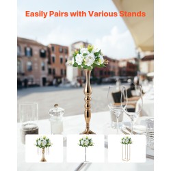 Keinotekoiset silkkikukkaiset kukkapallot 10 kpl 240 mm valkoiset