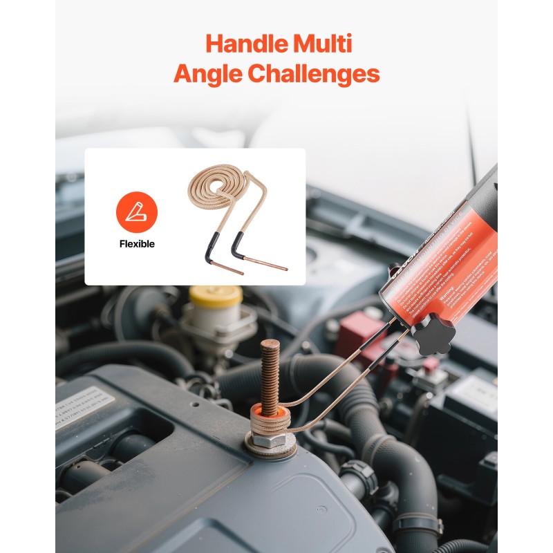 Induktiolämmityskelapaketti 10 kpl puhdas kupari pulteille ja muttereille