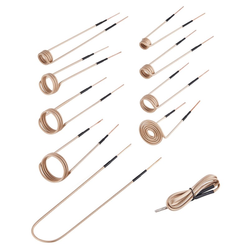 Induktiolämmityskelapaketti 10 kpl puhdas kupari pulteille ja muttereille