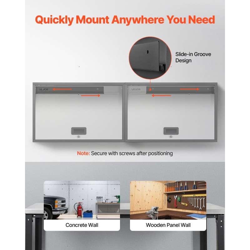 Teräksinen seinäkaappi 770 x 305 x 500 mm lukittava ylös aukeava luukku