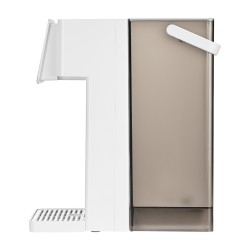 Kuumavesiautomaatti työtasolle ruostumatonta terästä kolmen litran säiliöllä kosketusnäytöllä lapsilukolla