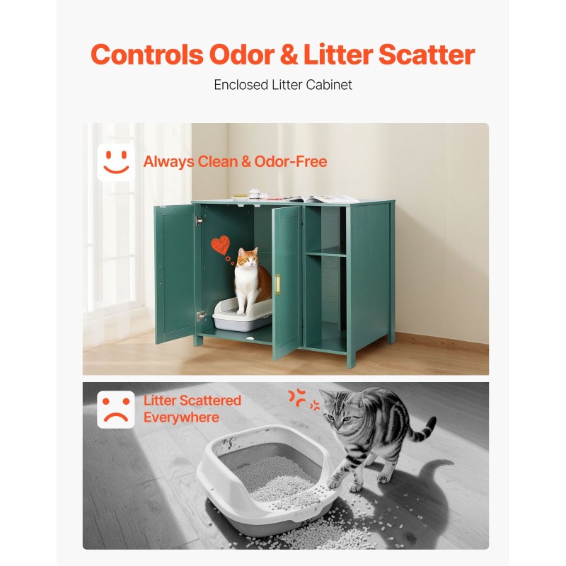 Hiekkalaatikkokaappi P2-luokan lastulevy automaattisille hiekkalaatikoille 1050×680×885 mm tummanvihreä sisäänrakennetulla