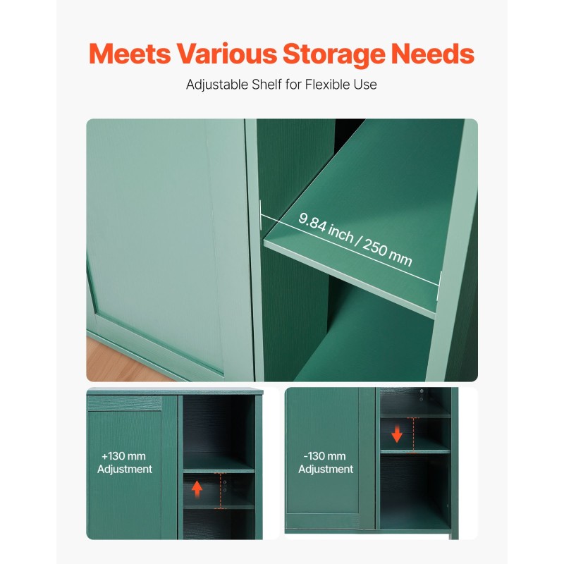 Hiekkalaatikkokaappi P2-luokan lastulevy automaattisille hiekkalaatikoille 1050×680×885 mm tummanvihreä sisäänrakennetulla