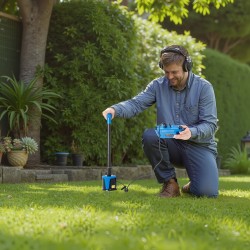 Putkivuodonilmaisin ABS-koteloinen 4 anturia 3 kuuntelusauvaa 7 tuuman kosketusnäyttö