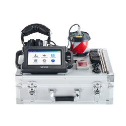 Putkiston vuototunnistin 1–5000 hertsi 2 metrin havaitsemissyvyys 7 tuuman kosketusnäyttö