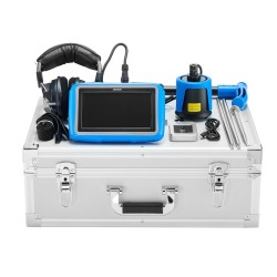 Putkistojen vuodonilmaisin ulkokäyttöön viiden metrin havaitsemissyvyys seitsemän tuumainen näyttö