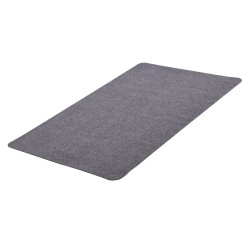 Toimistotuolin lattiasuoja polyesteripinta ja PET tausta 1396×897 mm tummanharmaa