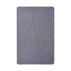 Toimistotuolin lattiasuoja polyesteripinta ja PET tausta 1396×897 mm tummanharmaa