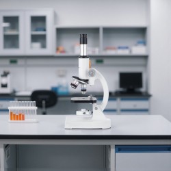 Monokulaarinen yhdistelmämikroskooppi suurennus 40–2000x alumiiniseosrunko LED-valo puhelinpidike