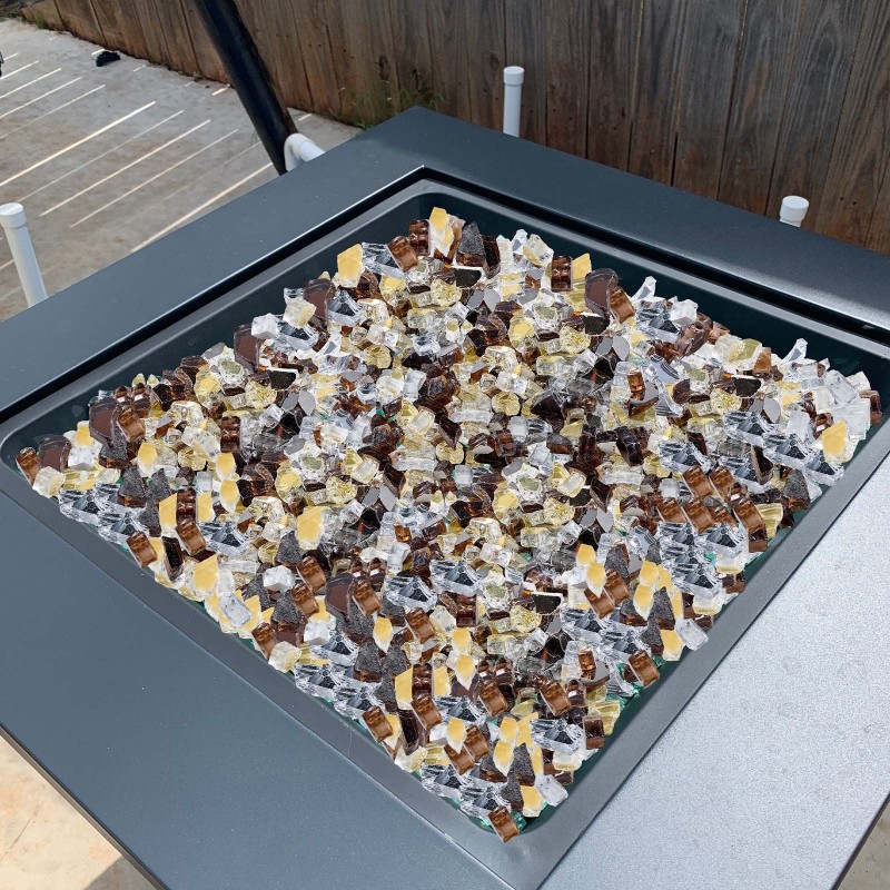 Heijastava lasimurske karkaistua lasia 12,7 mm 4,5 kg takkoihin