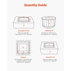 Heijastava murskattu karkaistu lasi tulisijoihin 9 kg musta 12,7 mm