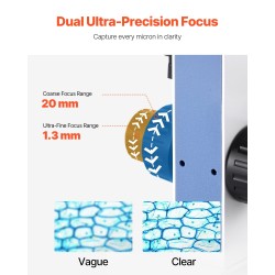 Binokkelimikroskooppi alumiiniseosrunko säädettävä LED valaistus 40–5000x suurennus kaksitasoinen näytelava puhelinpidike