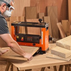 Paksuushöylä työpenkille 330 mm työpöydällä 2000W spiraaliteräpää 24 vaihdettavalla teräpalalla