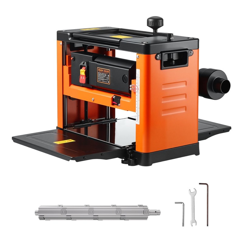 Paksuushöylä työpenkille 330 mm työpöydällä 2000W spiraaliteräpää 24 vaihdettavalla teräpalalla