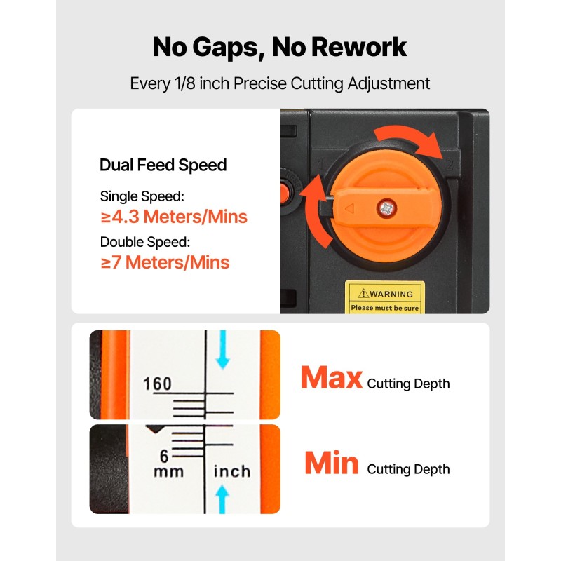 Penkkimallinen paksuushöylä 330 mm työleveys 2000 W kolmiteräinen kaksoissyöttötelat