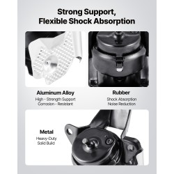 Vasen etummoottorin kiinnike rauta alumiini kumivaimennus 1 kpl Chevrolet Silverado 1500 2014–2018