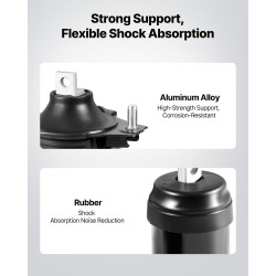 Moottorin ja vaihteiston kiinnikesarja rauta alumiini kumi 6-osainen Honda Accord 2.4-litrainen 2003–2007