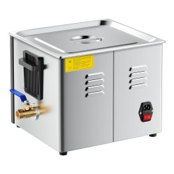 Ultraäänipesuri 15L ruostumaton teräs 40kHz 240W ammattikäyttöön