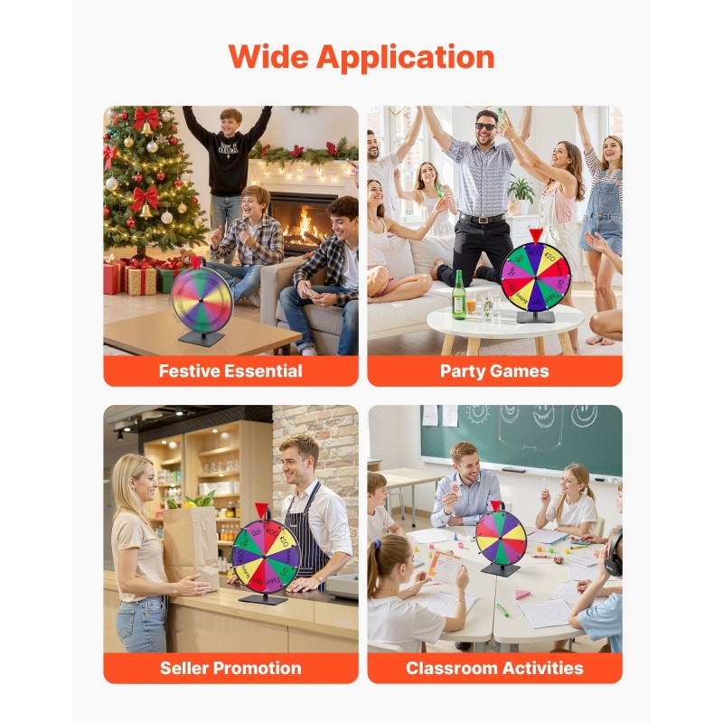 Pöytämallinen onnenpyörä halkaisija kolmekymmentä senttimetriä kymmenen rakoa kuivapyyhittävä pinta