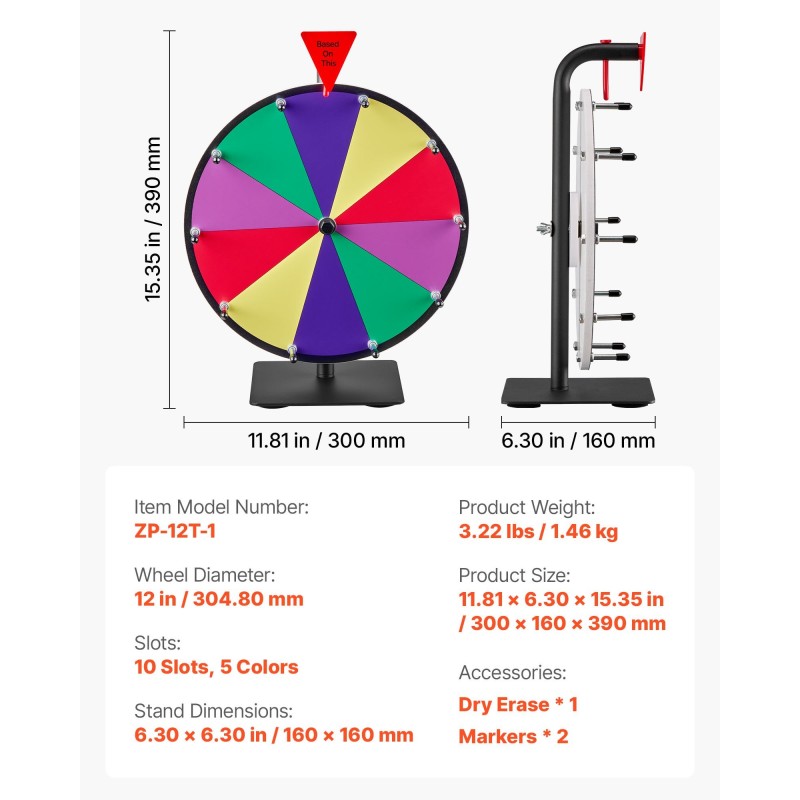 Pöytämallinen onnenpyörä halkaisija kolmekymmentä senttimetriä kymmenen rakoa kuivapyyhittävä pinta