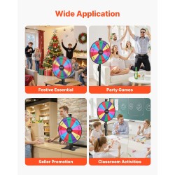 Onnenpyörä 610 mm 14 osiota kuivapyyhittävä pinta säädettävä korkeus