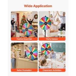 Onnenpyörä 914 mm 18 kenttää säädettävä korkeus kuivapyyhittävä pinta