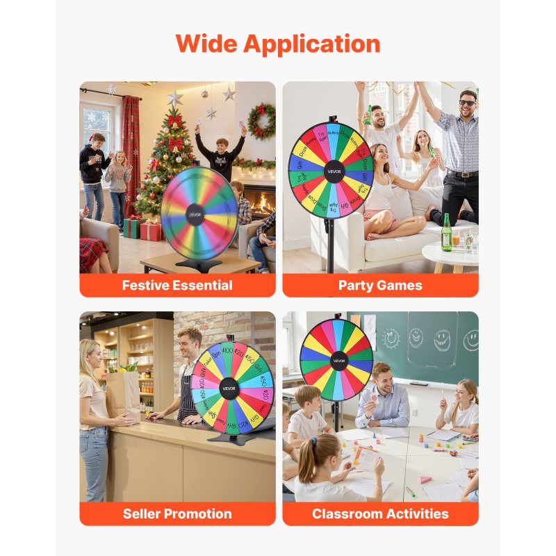 Onnenpyörä 914 mm 18 kenttää säädettävä korkeus kuivapyyhittävä pinta