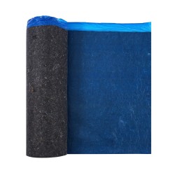 Lattian alusmateriaali kierrätyskuitu PE-höyrysulku 3 mm rulla 9,3 m² vinyyli laminaatti puulattioille