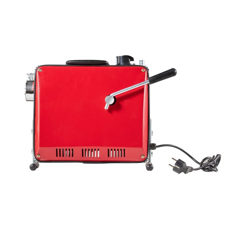 Sähköinen viemärin puhdistuskone 500W mangaaniteräskaapeli 25,4 m 8 leikkuria 50–110 mm