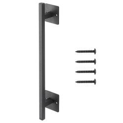 Portin vedin hiiliteräksinen ruosteenkestävä pinnoite 320 mm 1 kpl sisä- ja ulkokäyttöön