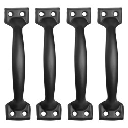 Ovi ja porttikahva hiiliteräs 152 mm 4 kappaletta sisä ja ulkokäyttöön