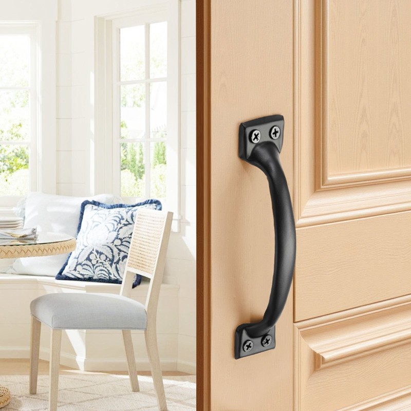 Ovi- ja porttikahva hiiliteräs 152 mm 4 kappaletta sisä- ja ulkokäyttöön