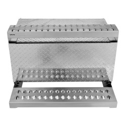 Askelmatyökalulaatikko kuorma autoon alumiiniseos 790 x 770 x 485 mm 200 kg