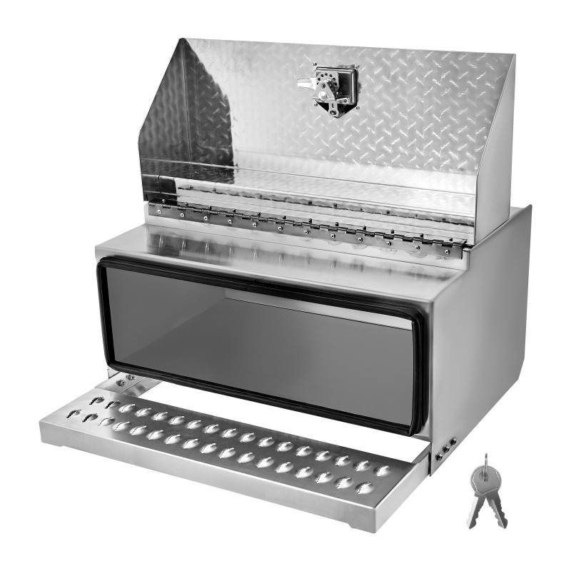 Askelmallinen työkalulaatikko alumiiniseos 760 x 750 x 400 mm 200 kg