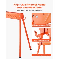 Sahapukki teräksinen taittuva 740 mm korkeus 2 kpl 299 kg kantavuus