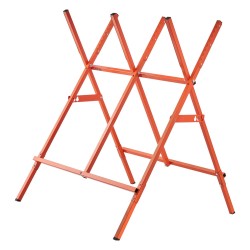 Taitettava terässahapukki säädettävä 920 980 mm korkeus sivuurat 117 9 kg