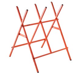 Taitettava terässahapukki säädettävä 920–980 mm korkeus sivuurat 117,9 kg