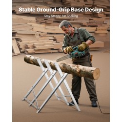 Sahapukki taitettava teräksinen 149,7 kg kantavuus 790–1000 mm