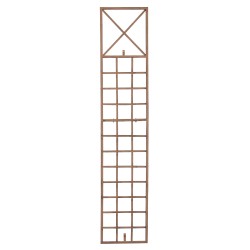 Trigo-säleikkö seinälle köynnöskasveille 198 cm antiikkipatina rautaa